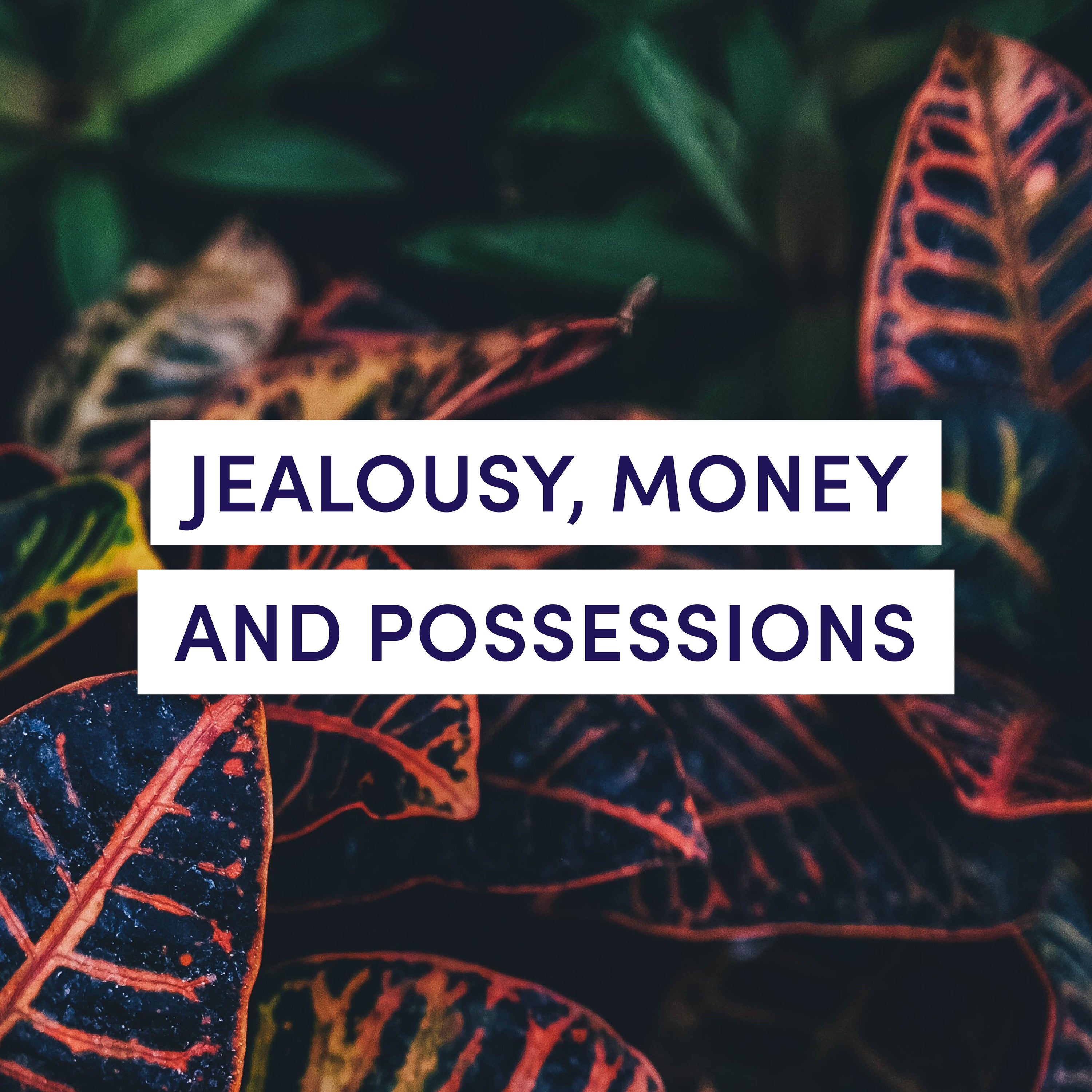 Jealousy, Money, & Possessions